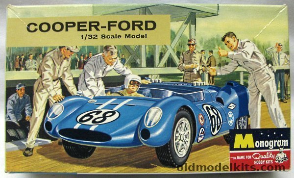 Monogram 1/32 Cooper-Ford Rear Engine Race Car, PC100-100 plastic model kit